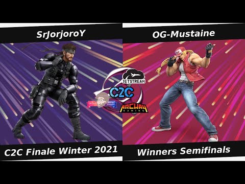 C2C Finale Winter 2021 Winners Semifinals - SrJorjoroY (Snake) Vs. OG-Mustaine (Terry) - SSBU