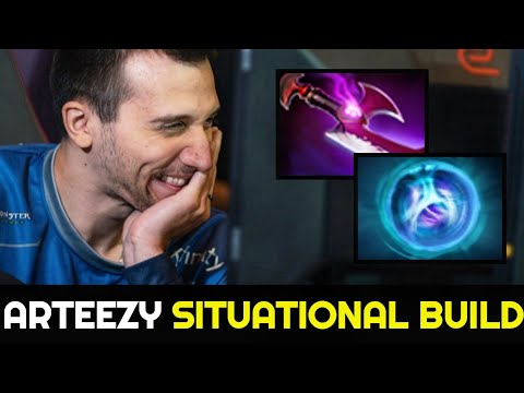 ARTEEZY Situational Build Anti Mage - Silver Edge & Linken's Sphere 7.27 Dota 2