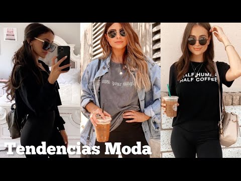 MODA 2022 CÓMO VESTIR CASUAL CON ROPA SENCILLA OUTFITS CASUALES PARA MUJER TENDENCIAS DE MODA 2022