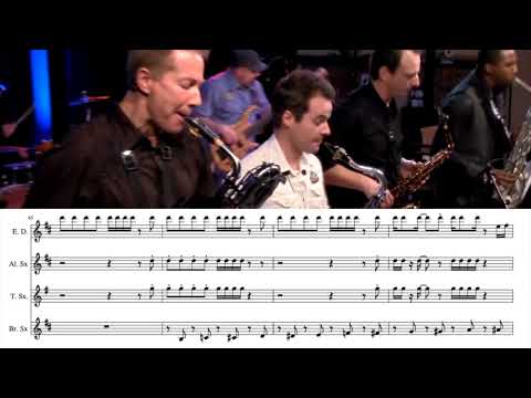 Transcription - Eric Darius: Uptown Funk ft. The cannonball band