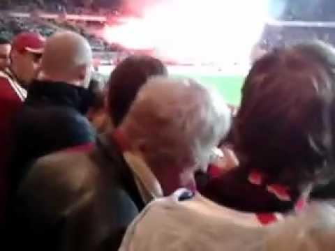 FCN-Eintracht Frankfurt 21.9.12 Pyro