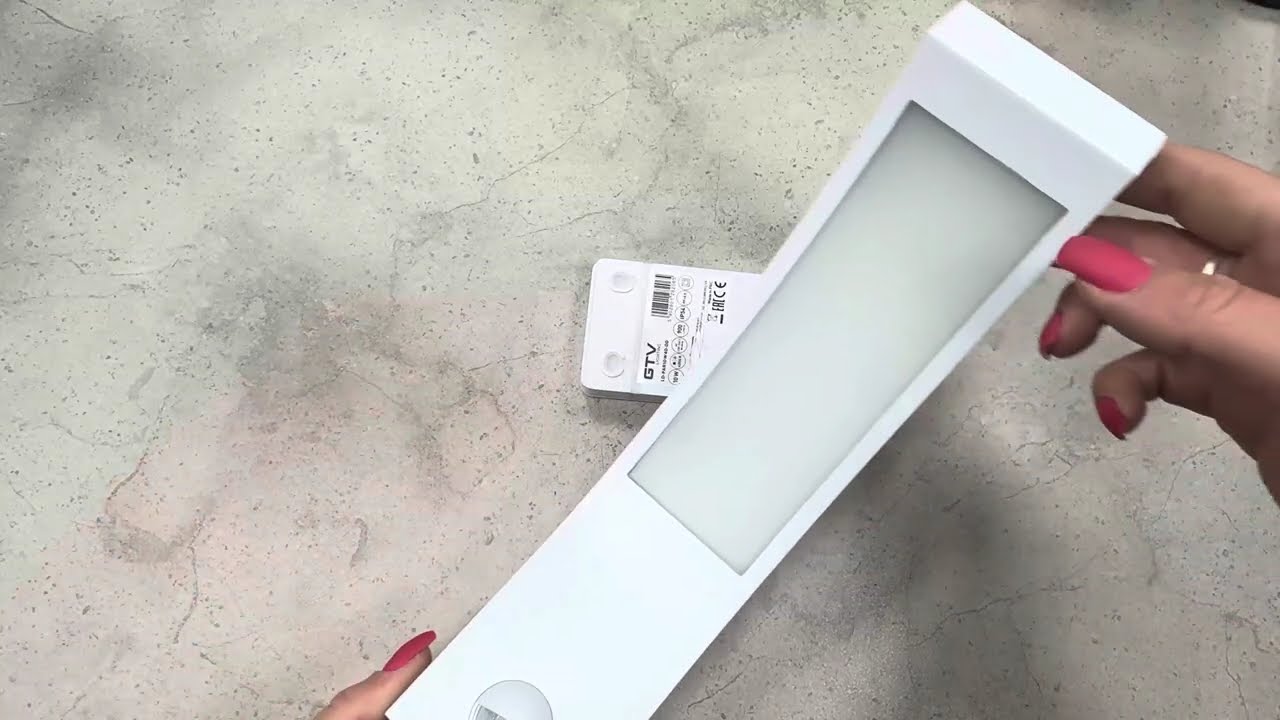 Фасадний світильник GTV PARIS LED 10W 4000K з датчиком руху білий LD-PAR10W40-00