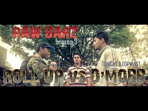 Roll Up Vs D Mobb - Raw Barz Season 3, Episode 1 (Rap Battle)