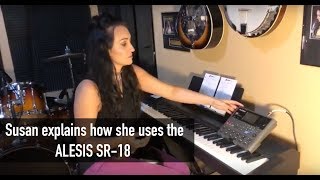 Video thumbnail for Alesis SR-18 Drum Machine QUICK START TUTORIAL by Cliff & Susan