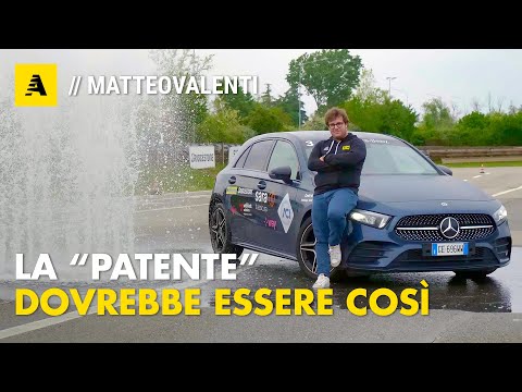 L'esame della PATENTE dovrebbe essere così. Ecco come si impara a GUIDARE DAVVERO