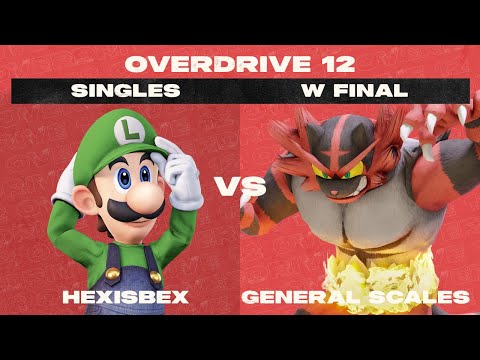 OVERDRIVE 12 | Winners Final - Hexisbex vs General Scales | Smash Ultimate SSBU