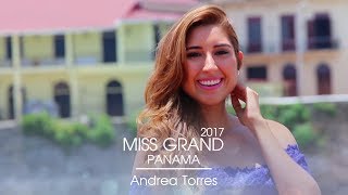 Andrea Torres Mojica Miss Grand Panama 2017 Introduction Video