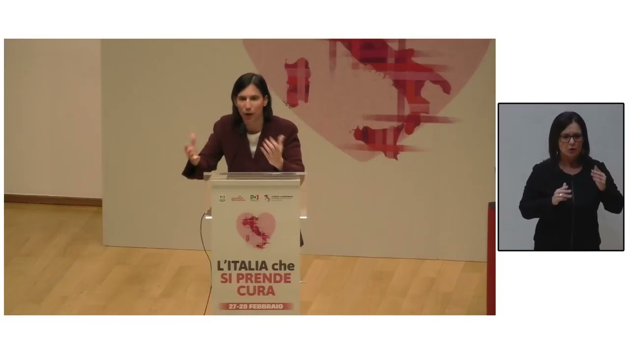 ELLY SCHLEIN IN DIRETTA DA MILANO CHIUDE L'EVENTO “L'ITALIA CHE SI PRENDE CURA”