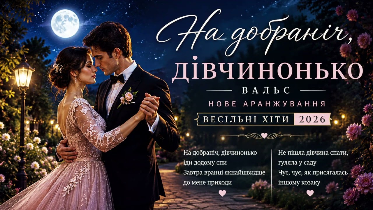 На добраніч дівчинонько — український вальс 2026