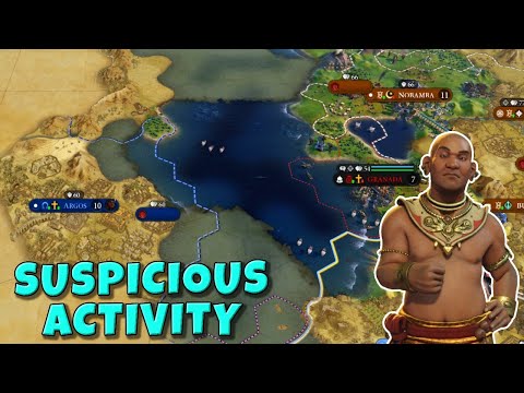 Suspicious Activity - Civ 6 Deity Khmer Ep.7