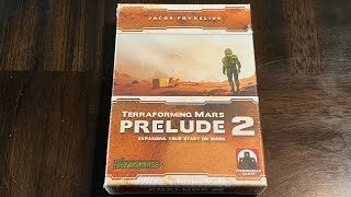 Terraforming Mars: Prelude 2 (Stronghold) - Unbox & First Look + Expansion Creep Rant