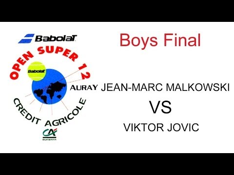 Victory of Jovic (SER) over Malkowski (SUI) 6/1-6/1- Open Super 12 Auray tennis - final