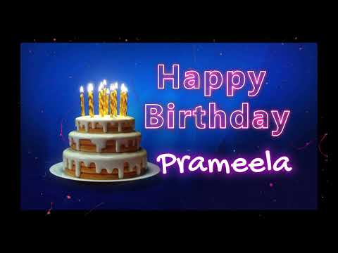Happy Birthday to Prameela