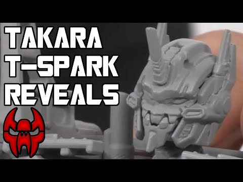 Takara T-Spark Reveals: MPG Soundwave & Blaster, Evangelion Prime, Overgear and More