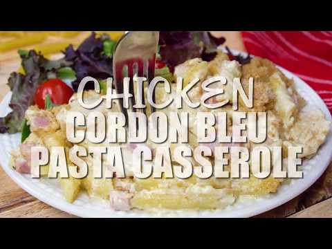 CHICKEN CORDON BLEU PASTA RECIPE