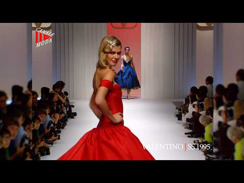 VALENTINO Spring Summer 1995 Paris 4K - Canale Moda
