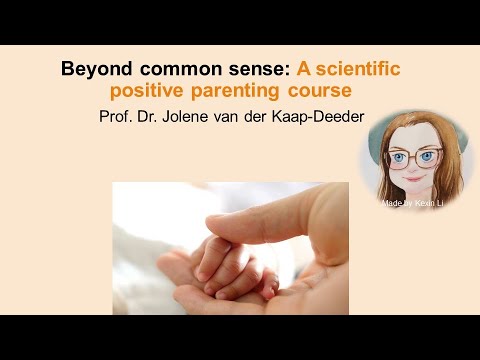 Positive parenting course (Self-Determination Theory) - Introduction
