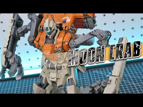 HG Moon Crab - Custom Gunpla Kitbash WIP & Final Review!