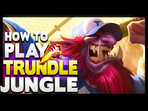 How to play TRUNDLE jungle in Season 13 League of Legends - the ULTIMATE Beginner guide!