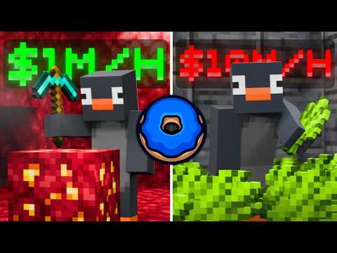 Trying 5-Star Methods to Make 100M on The Donut SMP!