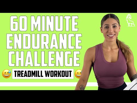 60 MIN ENDURANCE CHALLENGE | Treadmill Follow Along!