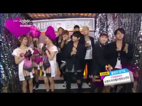 [720p] 140822 Orange Caramel & BTS Comeback Interview @ MUSIC BANK