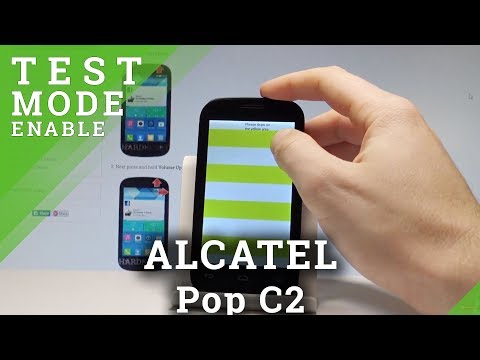 How to Open Hardware Test Mode in ALCATEL Pop C2 |HardReset.info