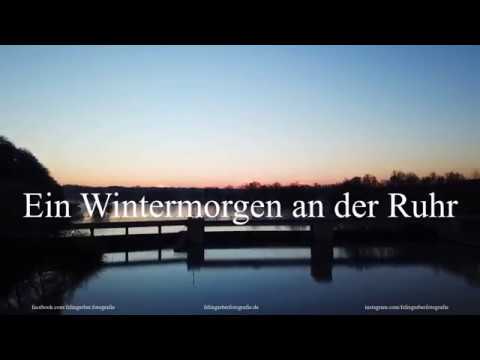 Ein Wintermorgen an der Ruhr