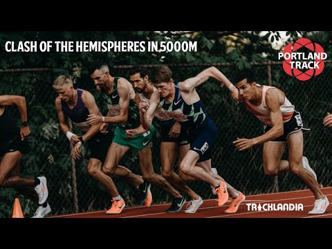 Sparks fly over the final 1k in the Stumptown Twilight 5000m