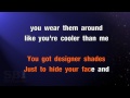 Mike Posner-Cooler Than Me (Karaoke) 