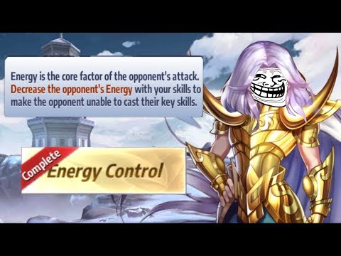 Elite Train Hall - Energy Control - Saint Seiya Awakening