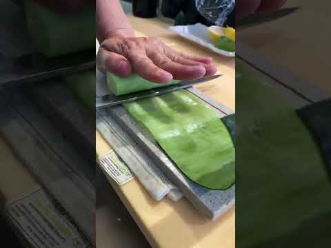 Insane Cucumber Cutting Skills! #shorts