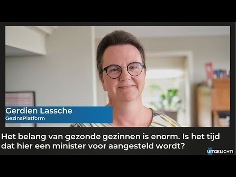 Uitgelicht! 08 mei 2023 - Gerdien Lassche over het belang van gezonde gezinnen (Week van het Gezin)