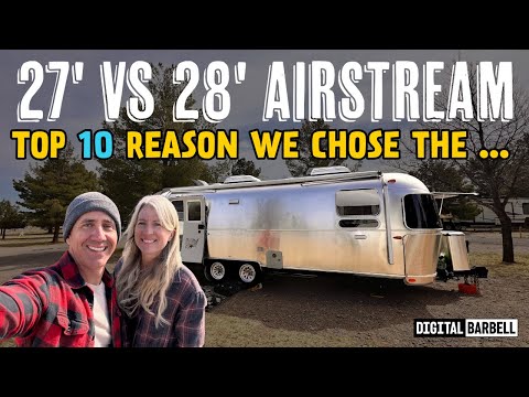 27' vs 28' Airstream - Which is the Best Model For Working Remotely