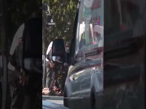 Figure seen on ground after shooting at Israeli consulate in Istanbul