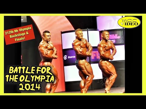 Backstage and Finals 212lb Olympia - Battle For The Olympia 2014