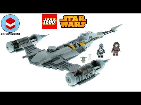 LEGO Star Wars 75325 The Mandalorian's N-1 Starfighter Speed Build