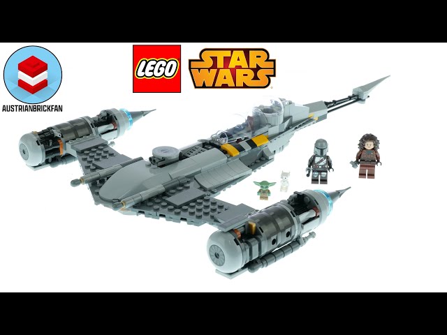 Vídeo relacionado con LEGO 75325 Star Wars Caza Estelar N-1 The Mandalorian, Juguete Construcción Vehículo del Libro Boba Fett, Mini Figuras Baby Yoda y Droide, Idea Regalo Niños y Niñas