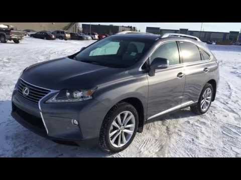 New Grey 2015 Lexus RX 350 AWD - Touring Package Walk Through Review - Lexus of Edmonton New