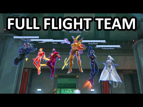 The TRUE All Flying Team in Marvel Rivals