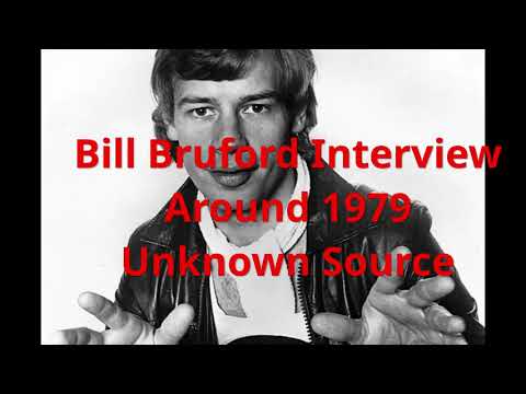 Yes Interviews: 6/79 - Cleveland - Bill Bruford Interview