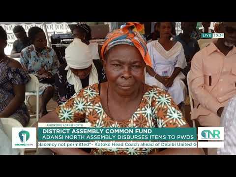 Adansi North: Assembly Disburses GH¢488K to Support Persons With Disabilities