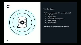 Scaling dbt models for CDC on large databases - Coalesce 2023