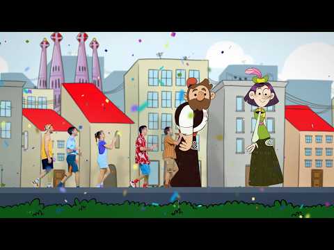 AMBAUKA - El Gegant del Pi i el Gegant de la Ciutat (videoclip)
