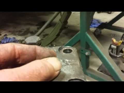 Dana 60 lower kingpin rock proof zerk beef up