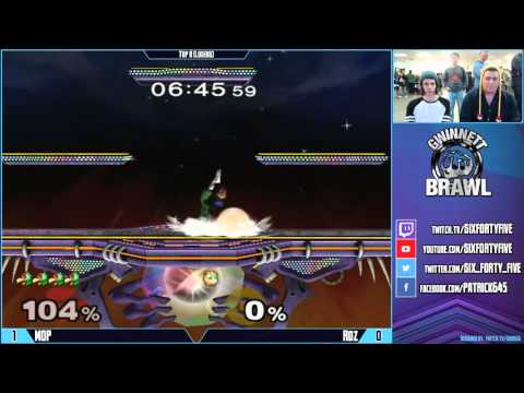 GB Feb 6, 2016 - SSBM Singles - Top 8 (Losers) - Mop vs Roz