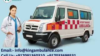 Advanced Road Ambulance Service in Patna and Ranchi by King Ambulance