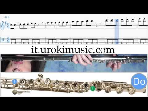 Lezioni di Flauto Ariana Grande Dangerous Woman Parte#1 Melodia Tutorial Spartito Imparare Insegnant