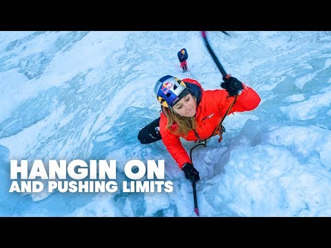 Pro Rock Climber Sasha DiGiulian Goes Ice Climbing