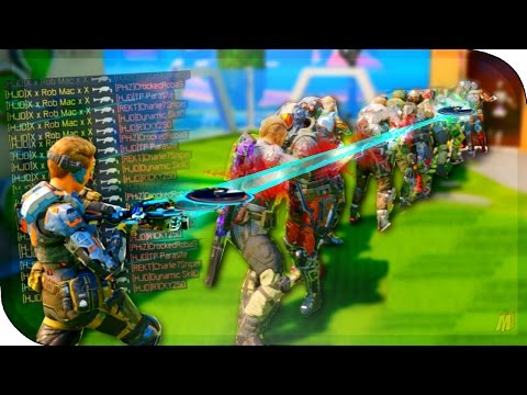 BO3 - D13 SECTOR VS 17 ENEMY HEADS... HOW MANY PEOPLE CAN YOU KILL WITH ONE SHOT? (BO3) Video